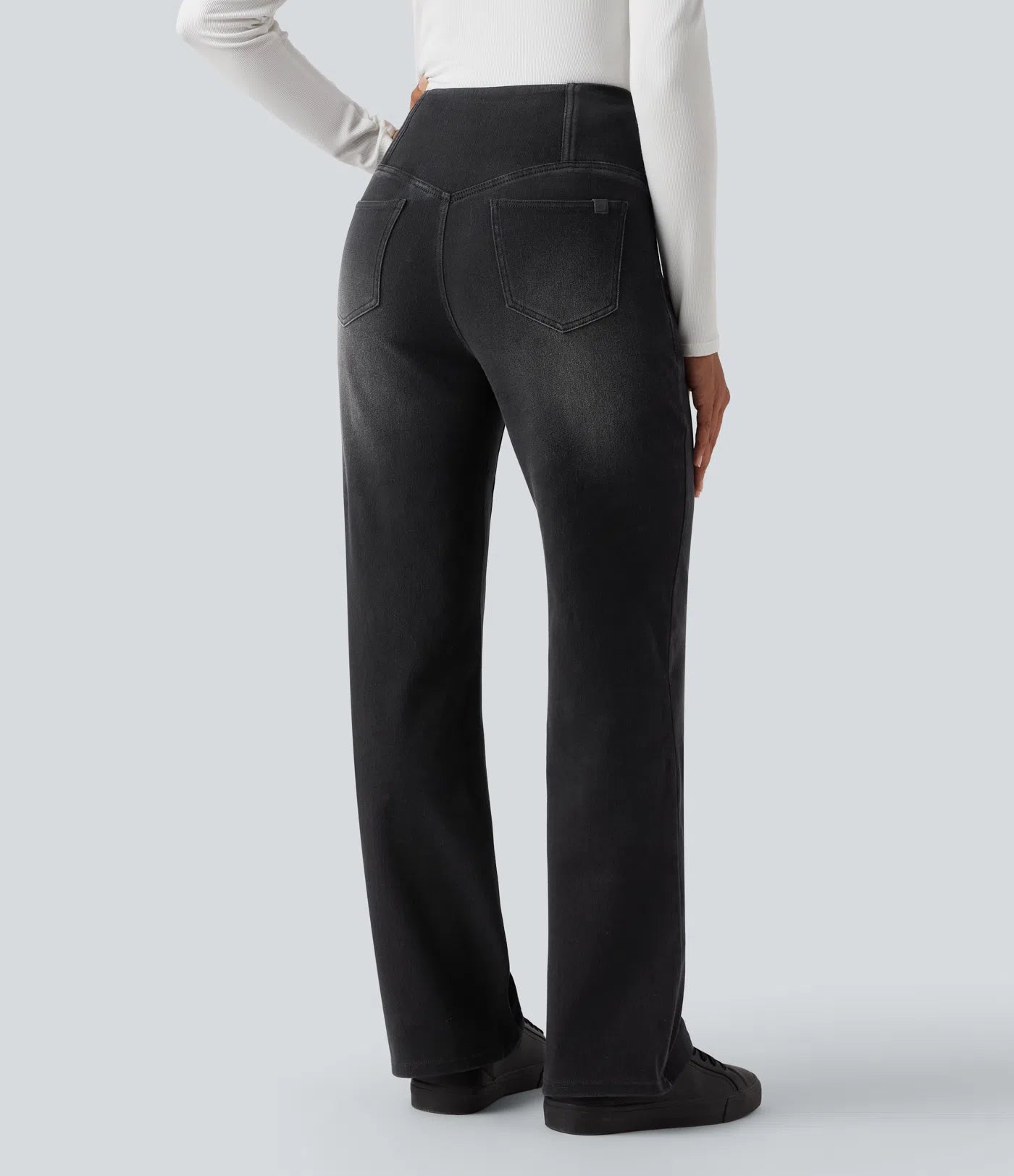 Jean Taille Haute Sculptant – Maintien Doux & Confort Absolu